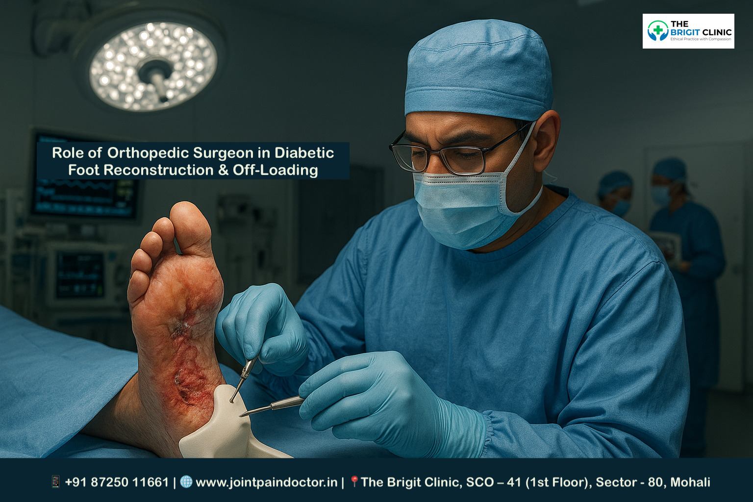 Role of Orthopedic Surgeon in Diabetic Foot Reconstruction & Off-Loading - Dr. Manu Mengi -